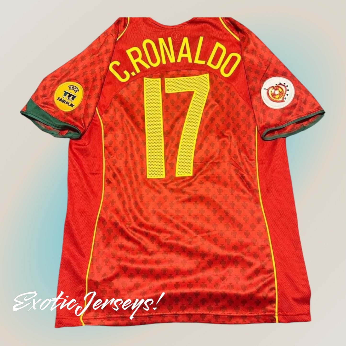 Ronaldo | Portugal | 2004 | Home Kit