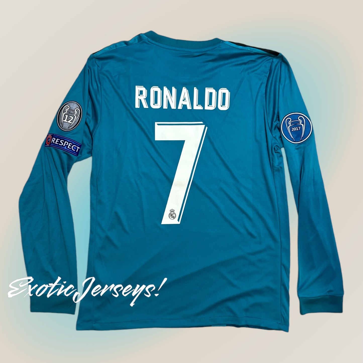 Ronaldo | Read Madrid | 2017/18 | Long Sleeve