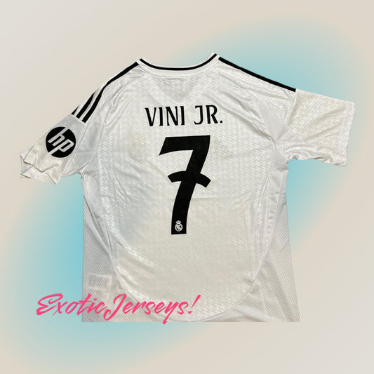 Vini Jr | Real Madrid | 2024/25 | Home Kit