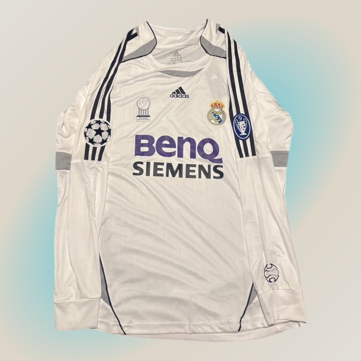 Beckham | Real Madrid | 2006/07 | Home Kit | Long Sleeve