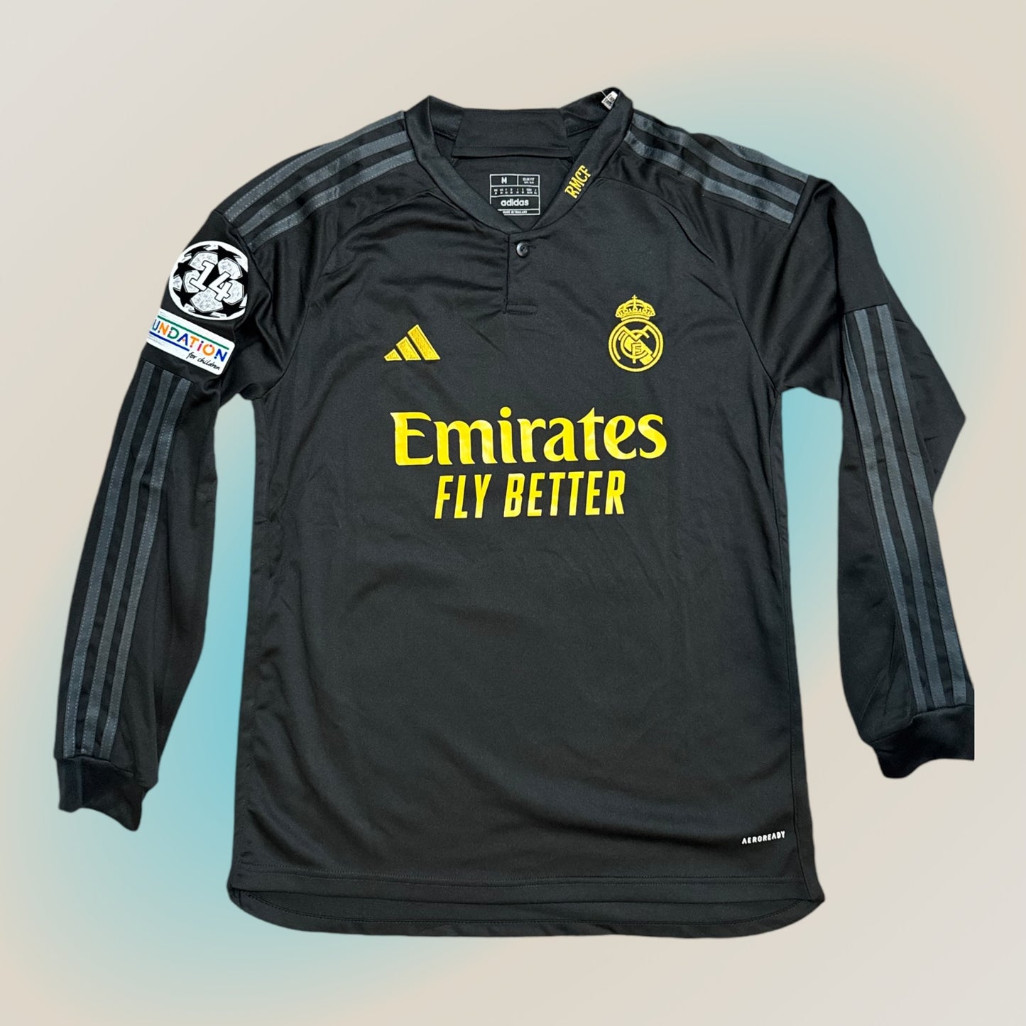 Bellingham | Real Madrid | 2023/24 | 3rd Kit | Long Sleeve