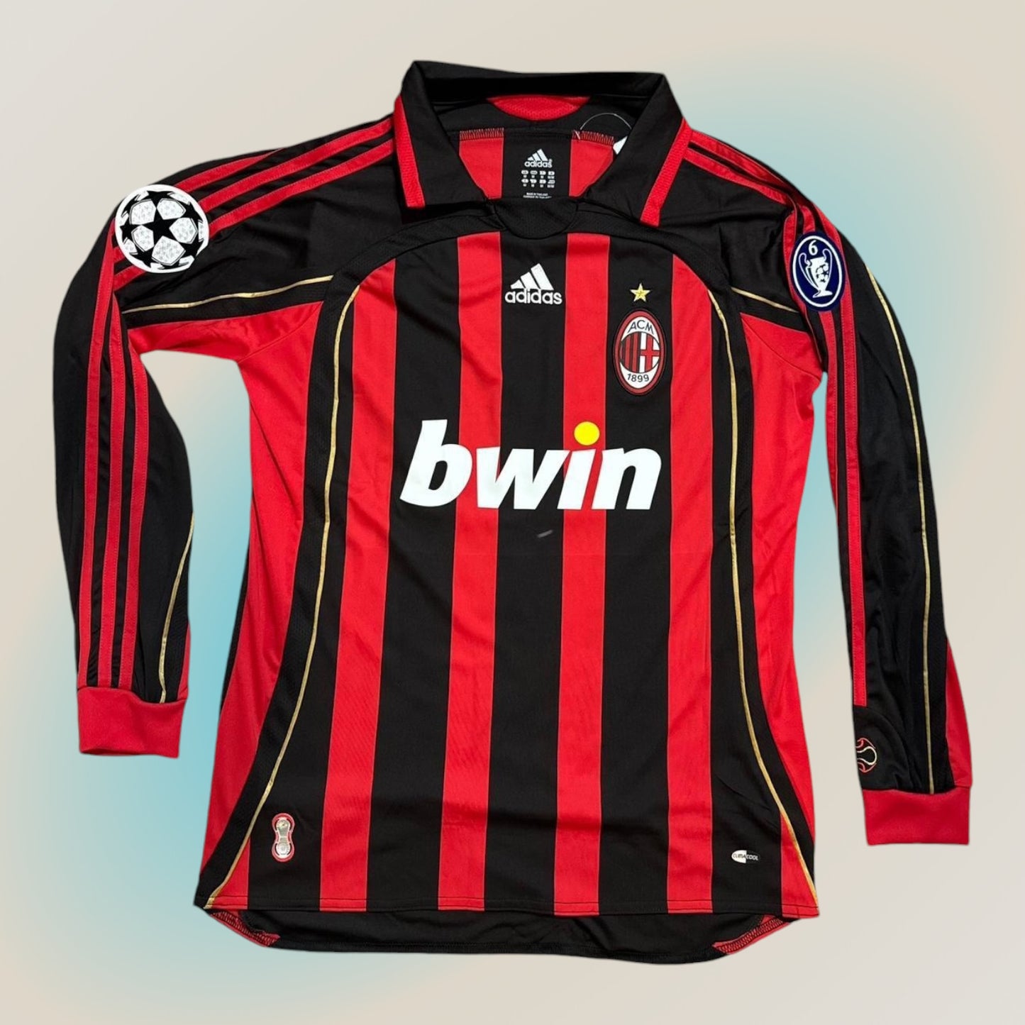 Kaka | AC Milan | 2006/07 | Home Kit | Retro | Long Sleeves