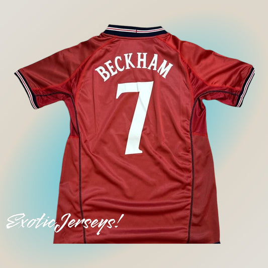 Beckham | England | 2002 | Away Kit