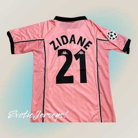 Zidane | Juventus | 1997/98 | Away Kit | Retro