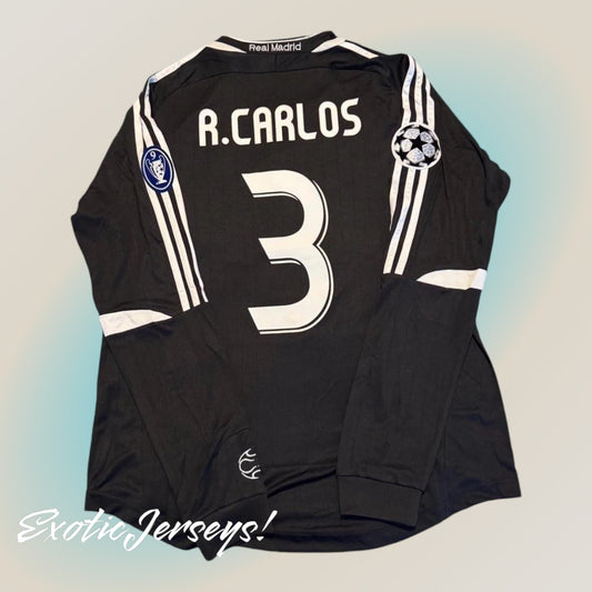 R. Carlos| Real Madrid | 2006/07 | Away Kit | Retro