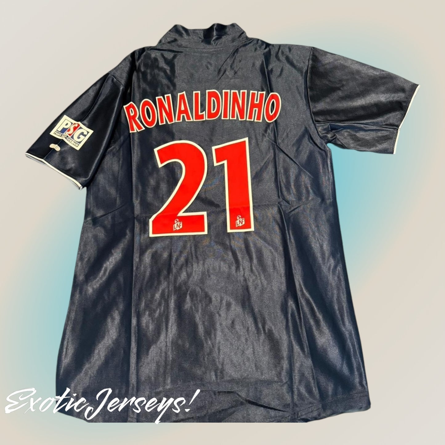 Ronaldinho | PSG | 2001/02 | Home Kit