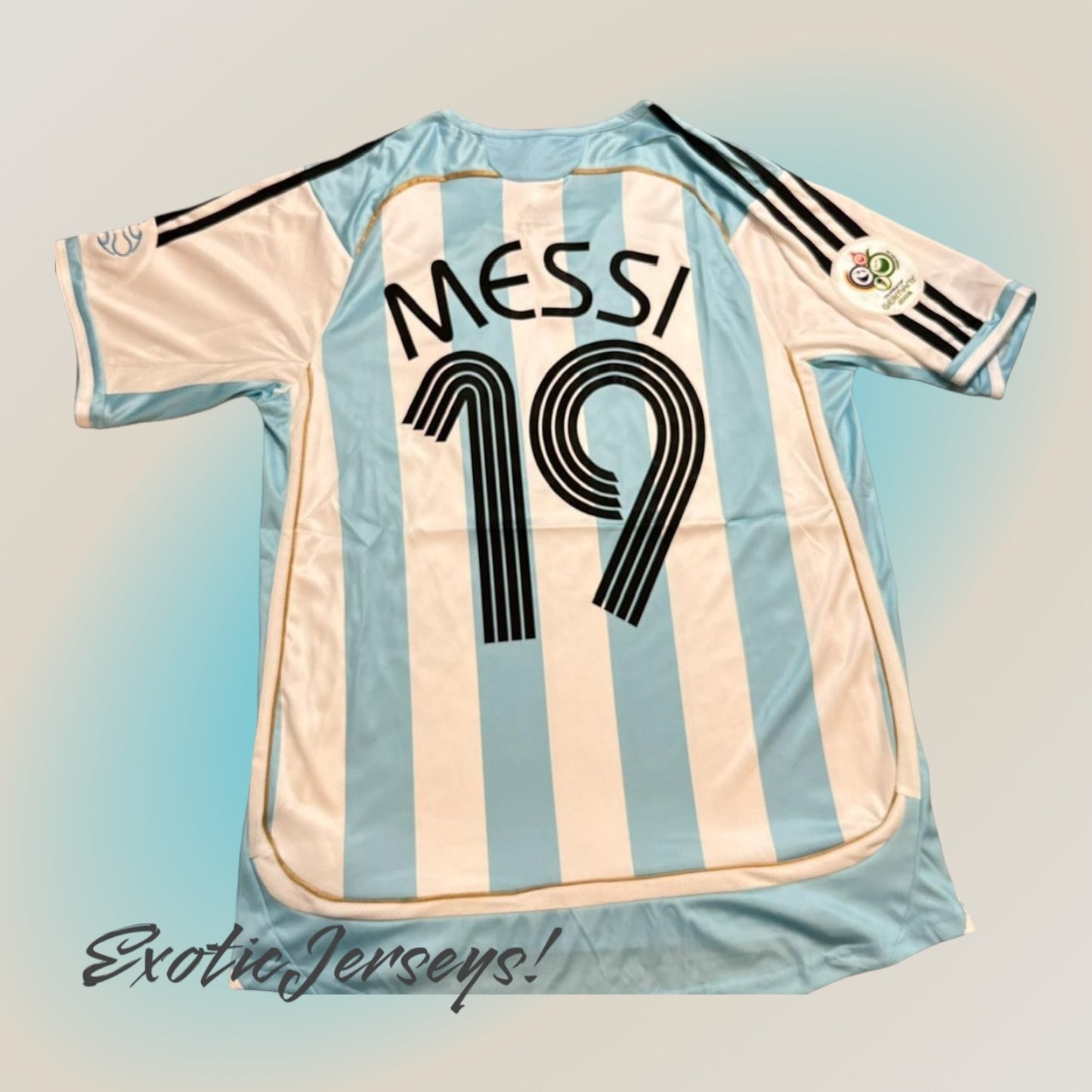 Messi | Argentina | 2006 | Home Kit | Retro