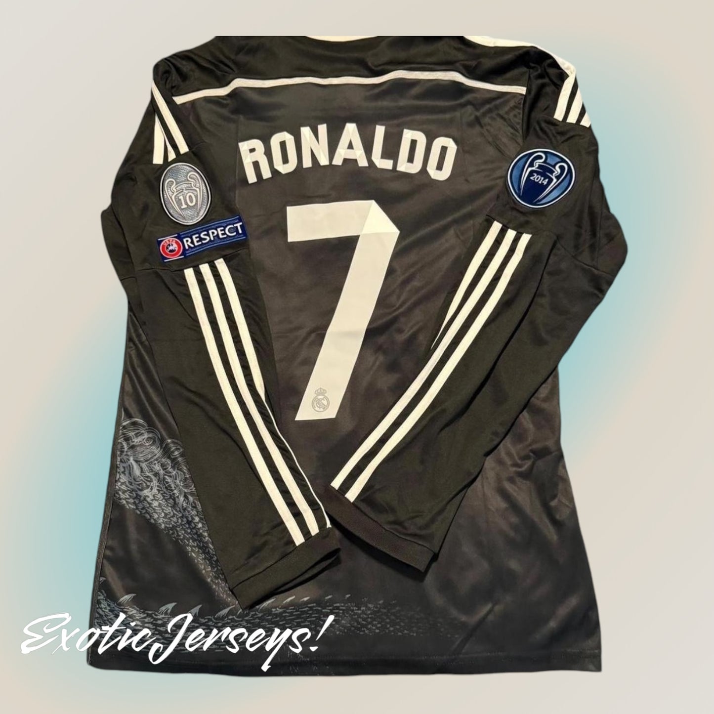 Ronaldo | Real Madrid | 2014/15 | 3rd Kit | Long Sleeve